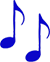 eighth note image eighth note image
